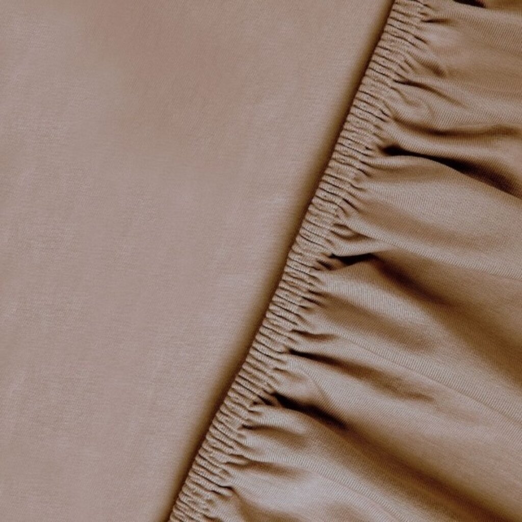 Kayori Premium Stretch Hoeslaken Premium Jersey - Mokka