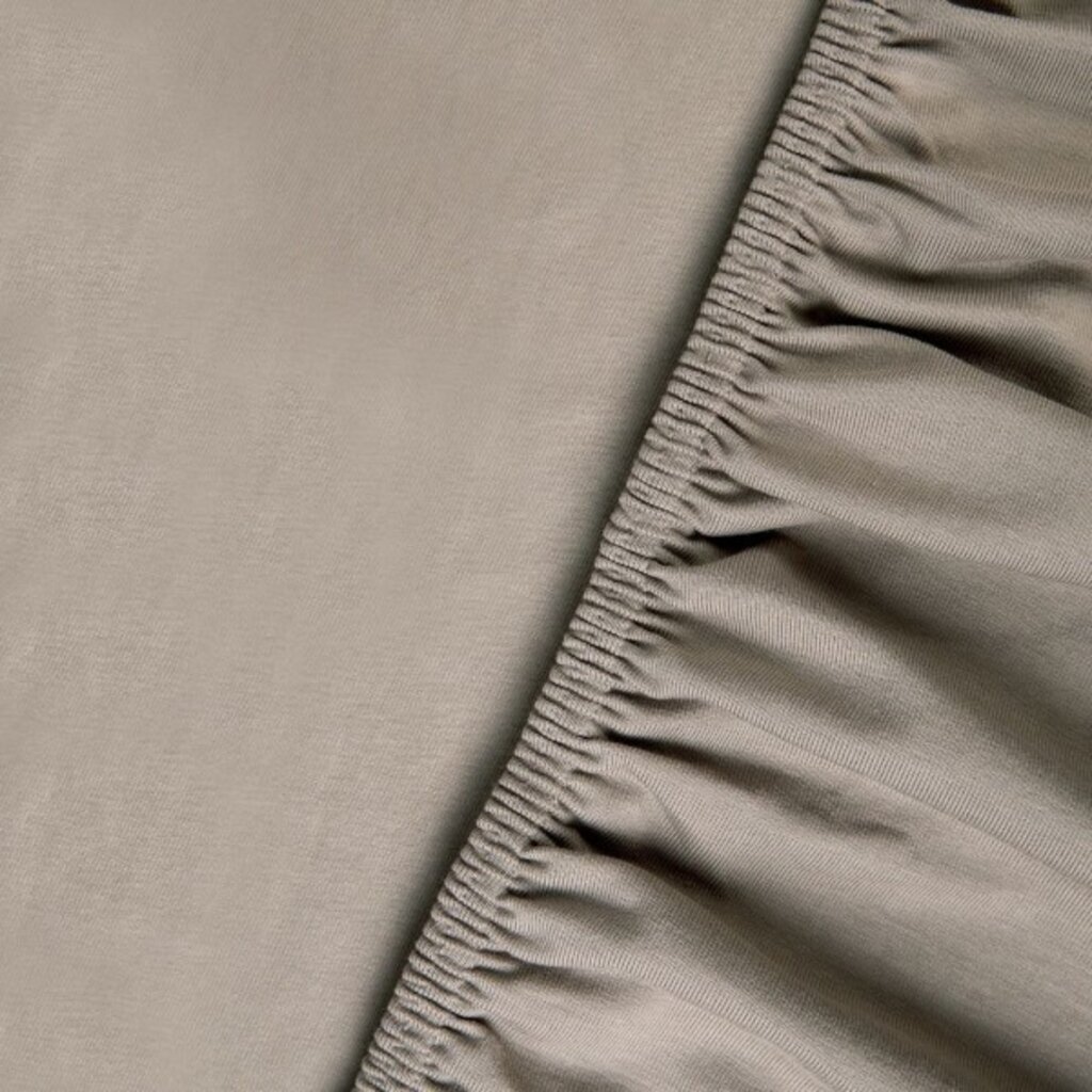 Kayori Premium Stretch Hoeslaken Premium Jersey - Taupe
