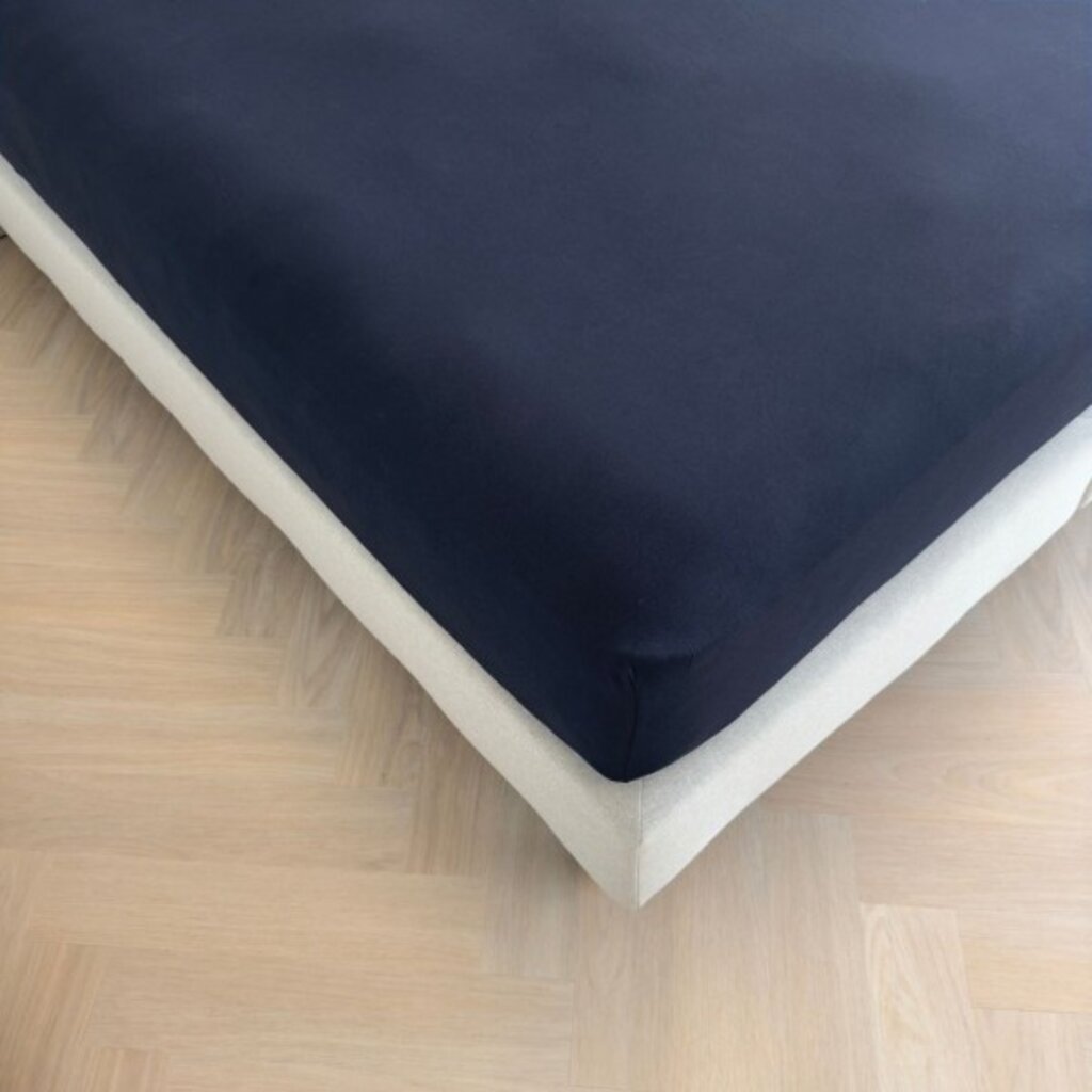 Kayori Premium Stretch Hoeslaken Premium Jersey - Navy