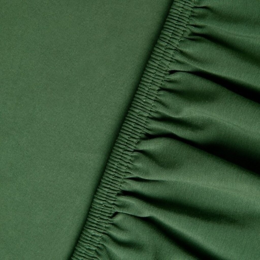 Kayori Premium Stretch Hoeslaken Jersey - Donkergroen