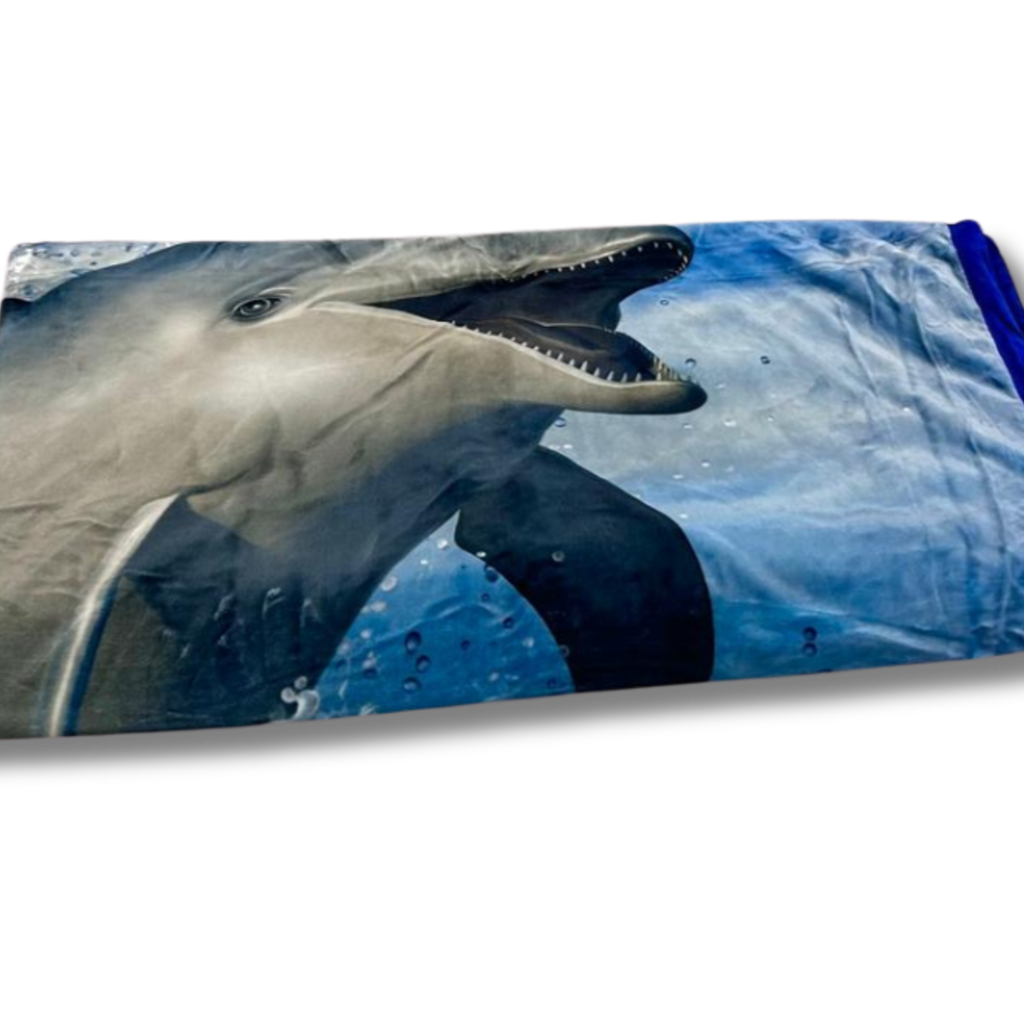 Beau Maison Velvet Luxe Woondeken Dolphin 210 x 240 cm | Zware Kwaliteit