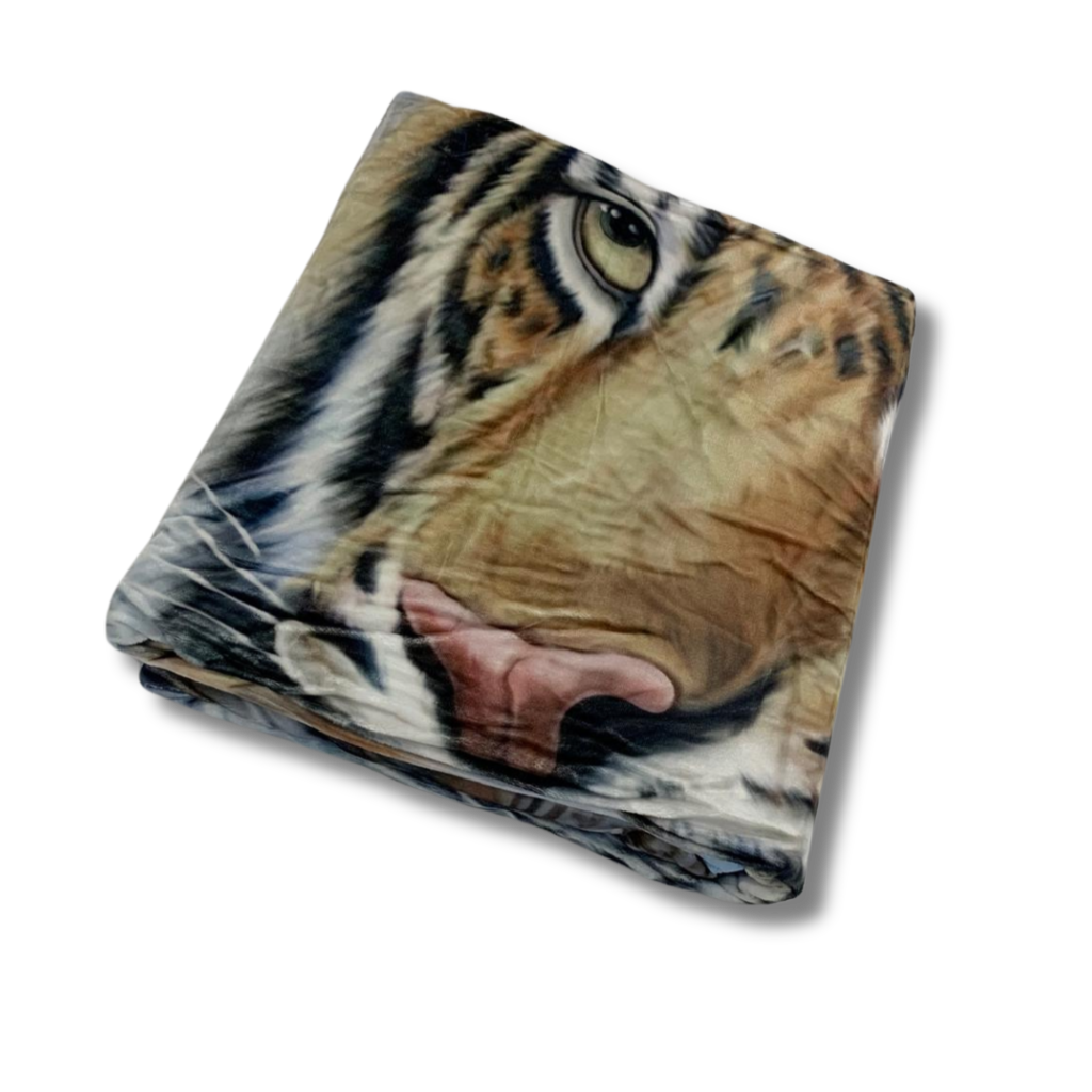 Beau Maison Velvet Luxe Woondeken Snow Lion 210 x 240 cm | Zware Kwaliteit