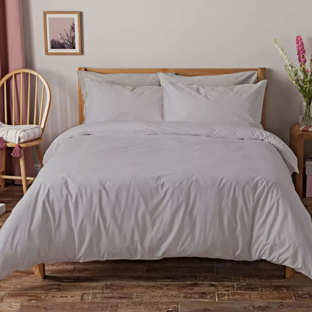 Refined Bedding  Dekbedovertrek Grijs - 100% Katoen Blend