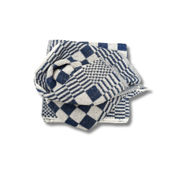 Beau Maison Keukendoek - Handdoek (3 stuks) Geblokt Blauw
