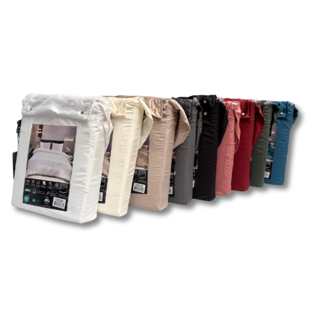 Beauty Silk Glanzend Satijnen Dekbedovertrek met Lace / Griekse Sleutel / Versace - Grijs