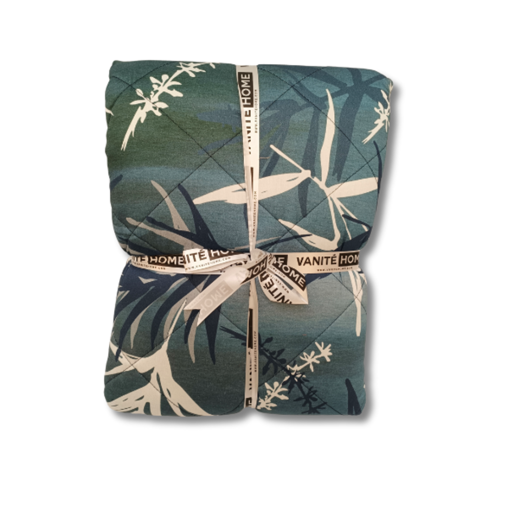 Suite Sheets Easy Dekbed & Bedsprei Katoen Satijn Raining Daffodills - Dubbelzijdige Bedsprei - 200TC