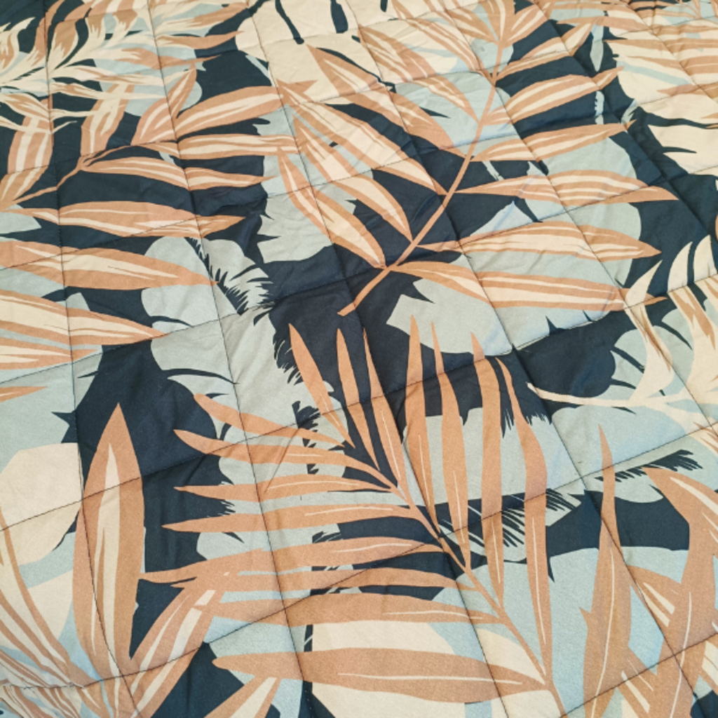 Suite Sheets Easy Dekbed & Bedsprei  Katoen Satijn Tropical Escape - Dubbelzijdige Bedsprei - 200TC