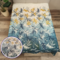 Overige Merken Katoen Satijn Bedsprei Raining Daffodills - 230x250 cm - Dubbelzijdig!