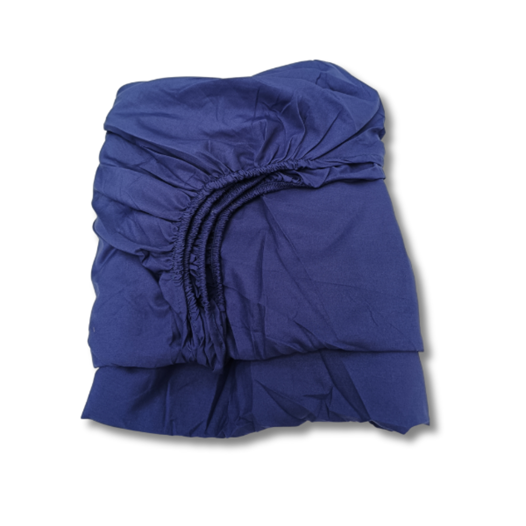 Otsukeori 4 PCS Bedspreiset + Hoeslaken & Kussenslopen | Velvet Blue Anchor