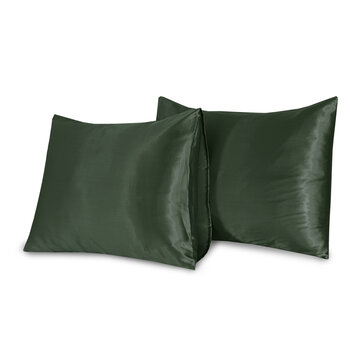 Beauty Silk Satijnen Kussenslopen Groen