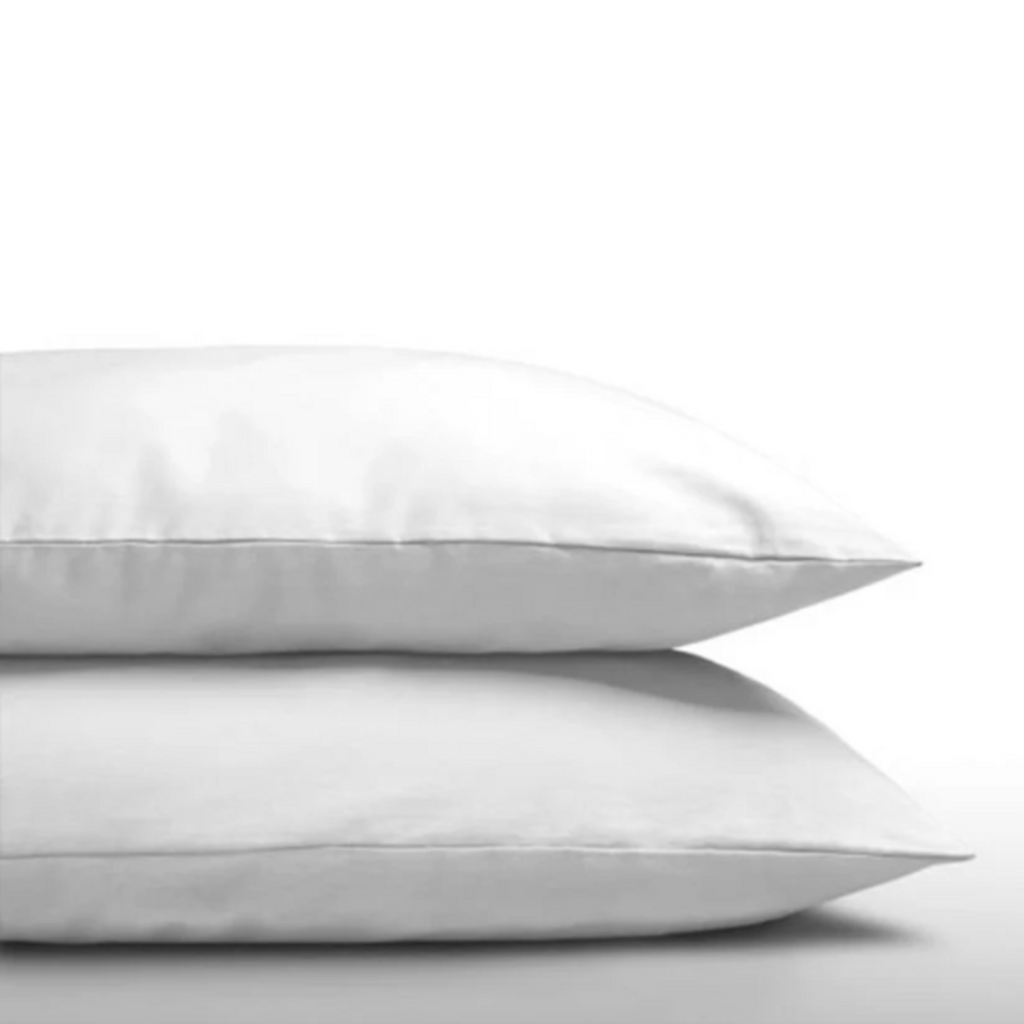 Beau Maison Set van 2 Perkaal Katoenen Kussenslopen Wit - Ademend, Anti Allergisch & OEKO-TEX Gecertificeerd!