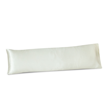 Beau Maison Satijnen Body Pillow Kussensloop Off White |  40x145 cm