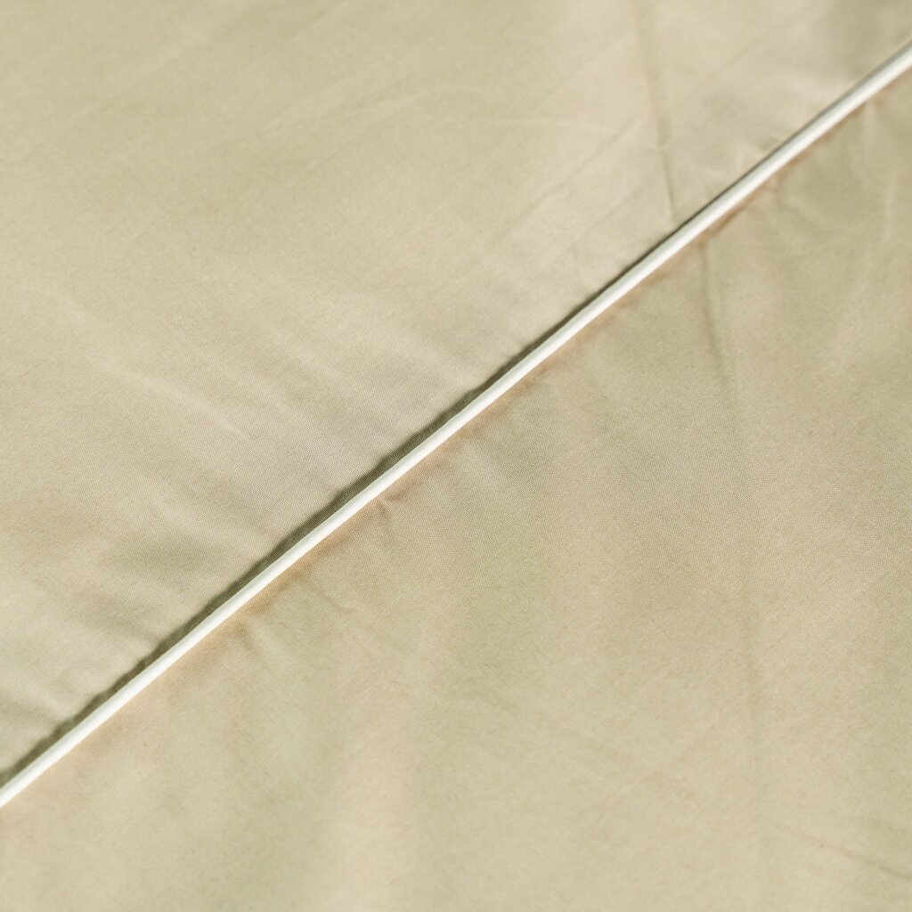 Kayori Sasaki Ecologisch Dekbedovertrek Taupe | Percale Katoen