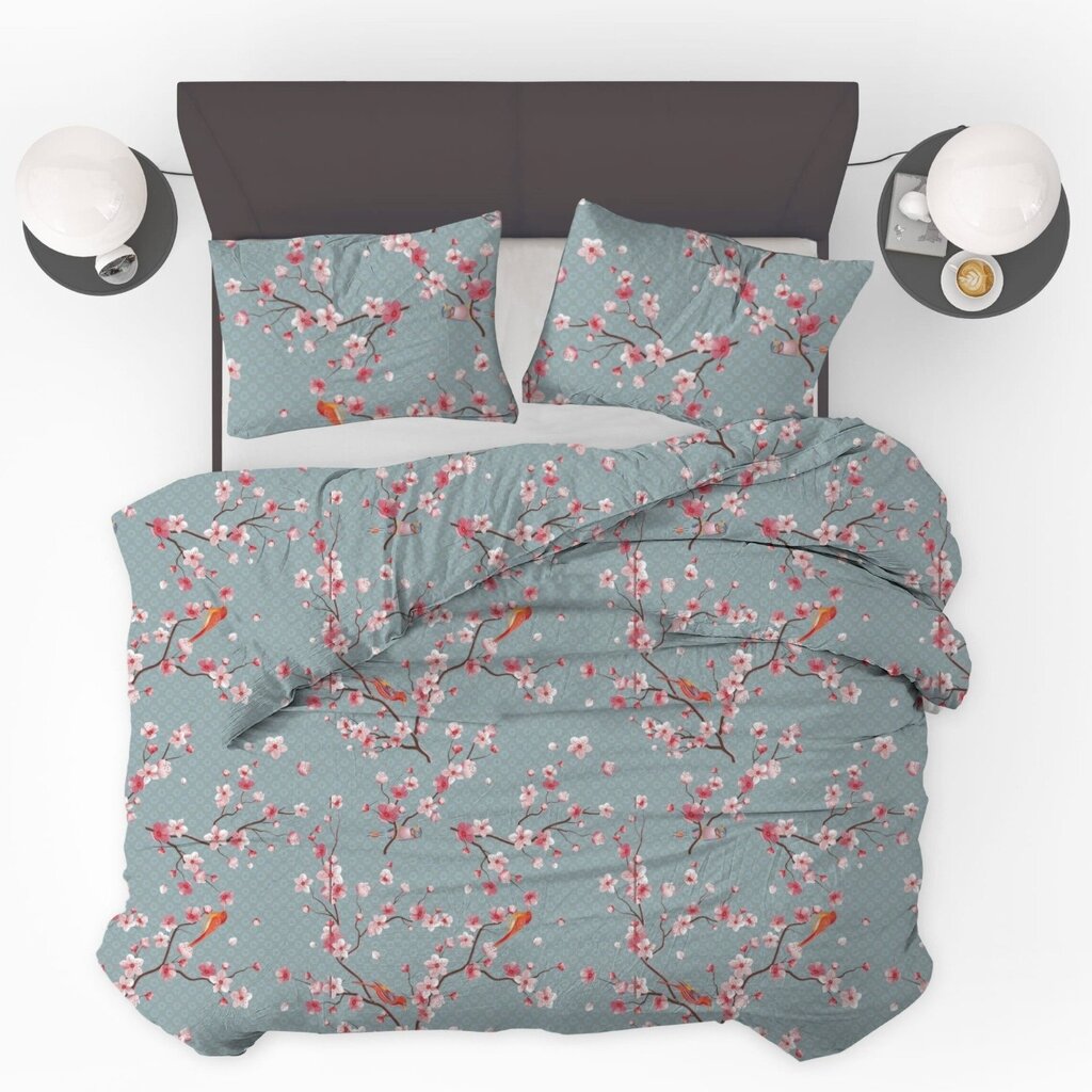 Beau Maison Japon Blue Microvezel Dekbedovertrek