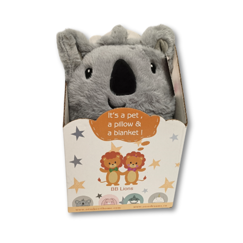 Suite Sheets 3-in-1 Knuffel – Knuffel, Kussen & Deken in Eén – 75x100 cm – Zacht Pluche – Machinewasbaar – Kinderkamer Accessoire