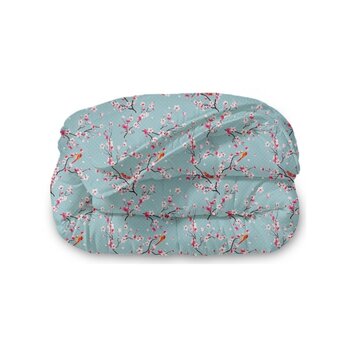 Beau Maison Dekbed Zonder Overtrek Japon Blue + Kussenslopen