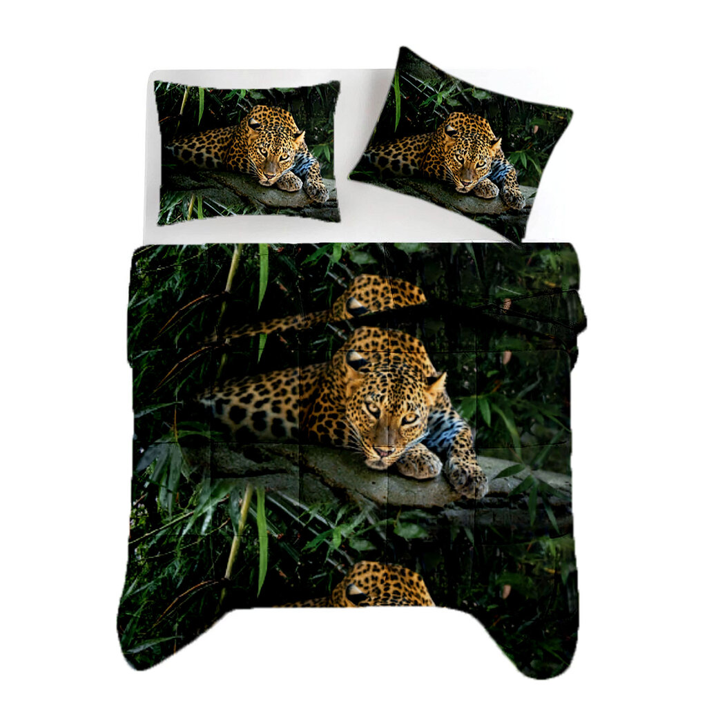 Beau Maison Jungle Leopard Black Easy Dekbed / Hoesloos Dekbed