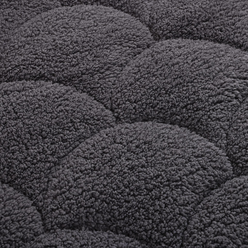 Beau Maison Velvet Sherpa Comfort Dekbed All Year – Luxe 2-in-1 Dekbed - Grey