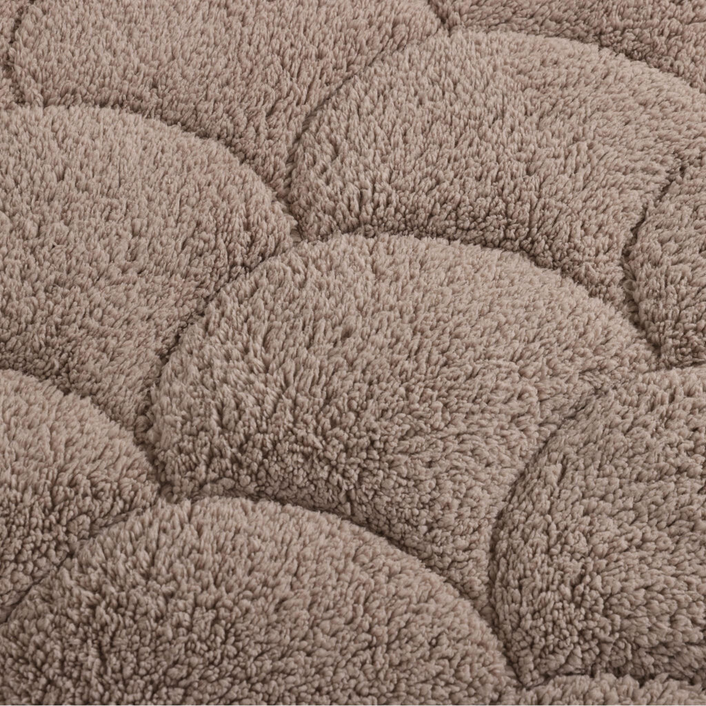 Beau Maison Velvet Sherpa Comfort Dekbed All Year – Luxe 2-in-1 Dekbed - Taupe