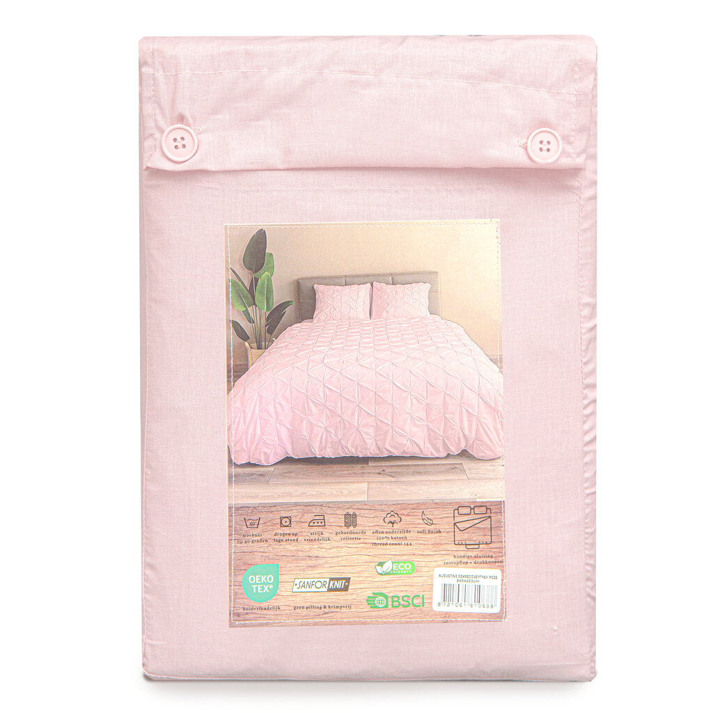 Beau Maison Dekbedovertrek Augustine Tea Pink