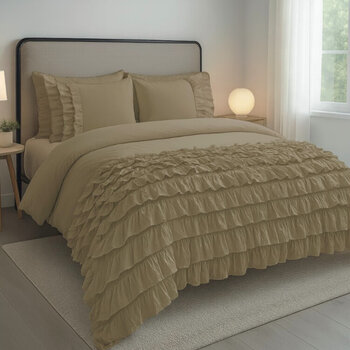 Beau Maison Dekbedovertrek Saint Martin Taupe