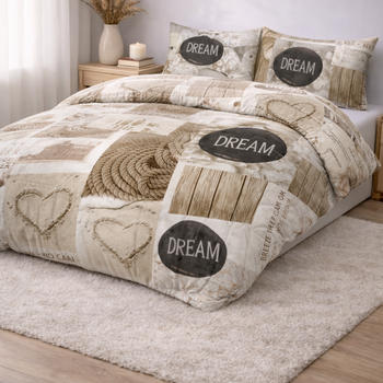 Beau Maison Dekbed Zonder Overtrek Dream - Printed Onderzijde