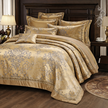 Otsukeori Dekbedovertrekset + Hoeslaken Embossed Dark Taupe 240x220 cm