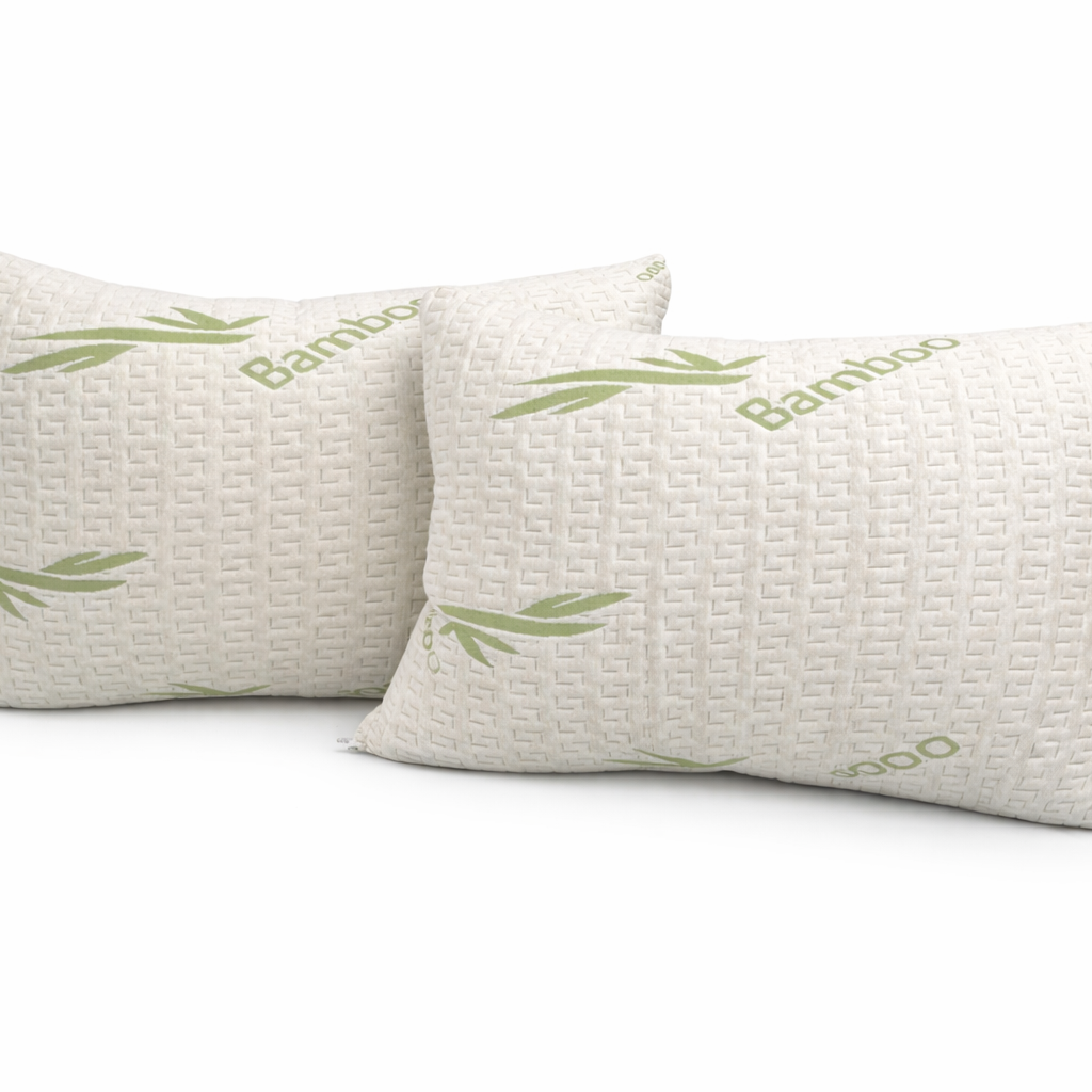 Beau Maison Origineel bamboe kussen light met drukverlagend traagschuim