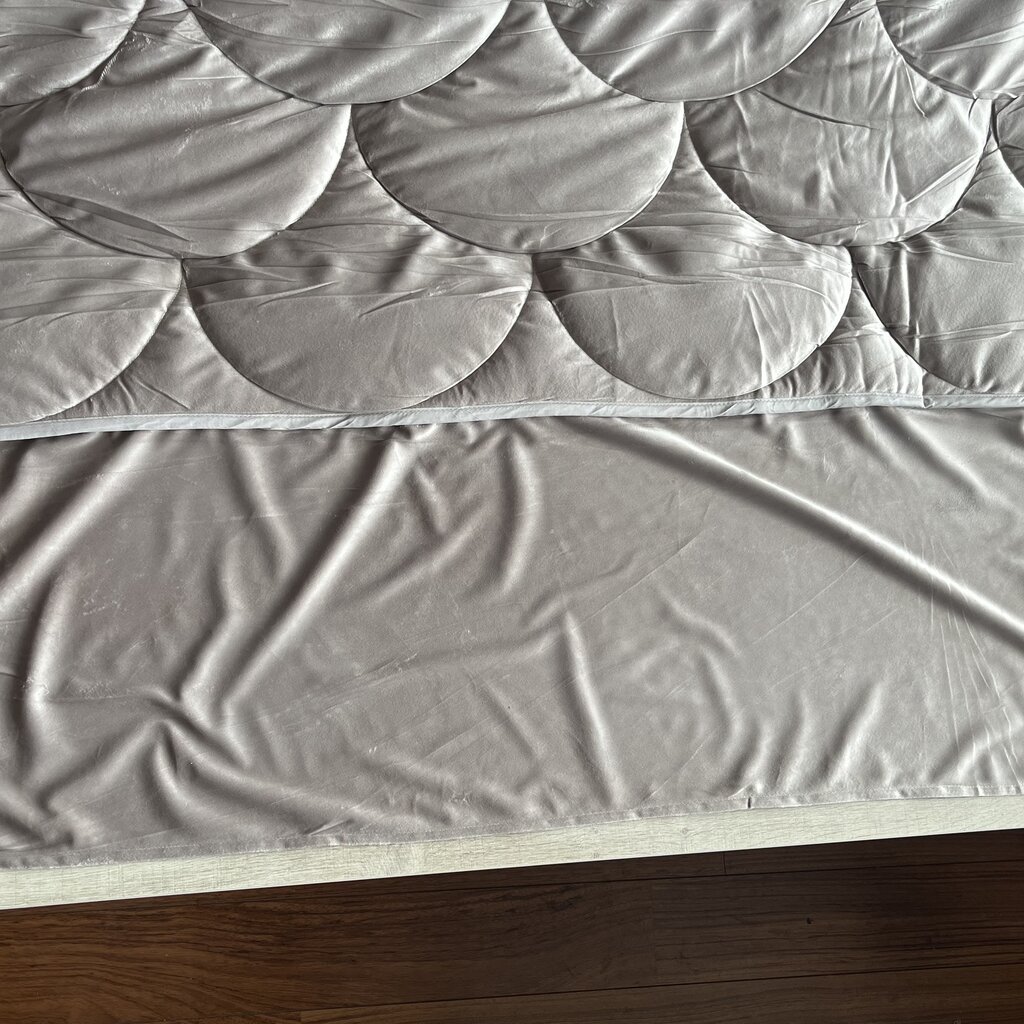 Beau Maison Velvet Sherpa Comfort Dekbed All Year – Luxe 2-in-1 Dekbed - Grey