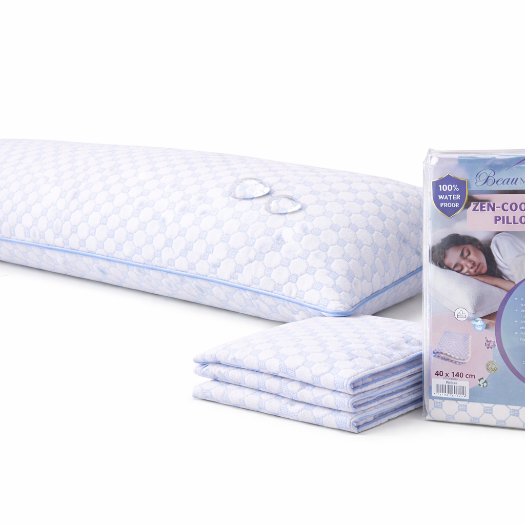 Beau Maison Zen Cool Molton Body Pillow 40 x 140 cm - Dubbel Geweven