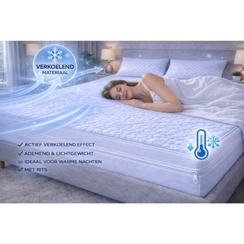 Beau Maison Zen Cool Matras Encasement - 100% Waterdicht - Dubbel Geweven