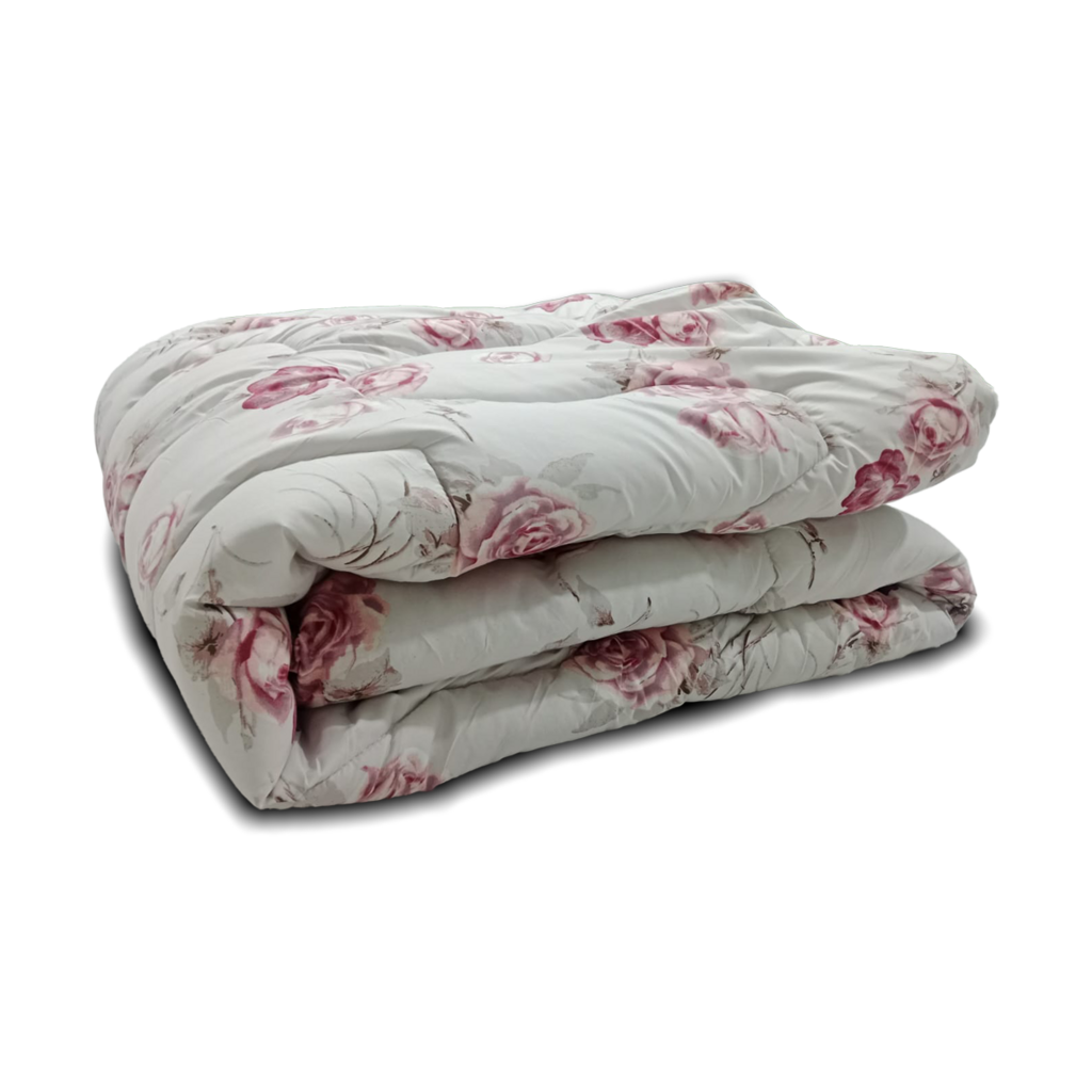 Beau Maison Uni Flowers Diamond Pink Easy Dekbed / Hoesloos Dekbed