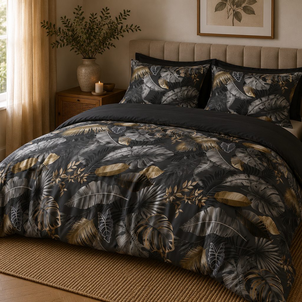 Beau Maison Jungle Style Easy Dekbed / Hoesloos Dekbed - Uni Onderzijde   - Copy