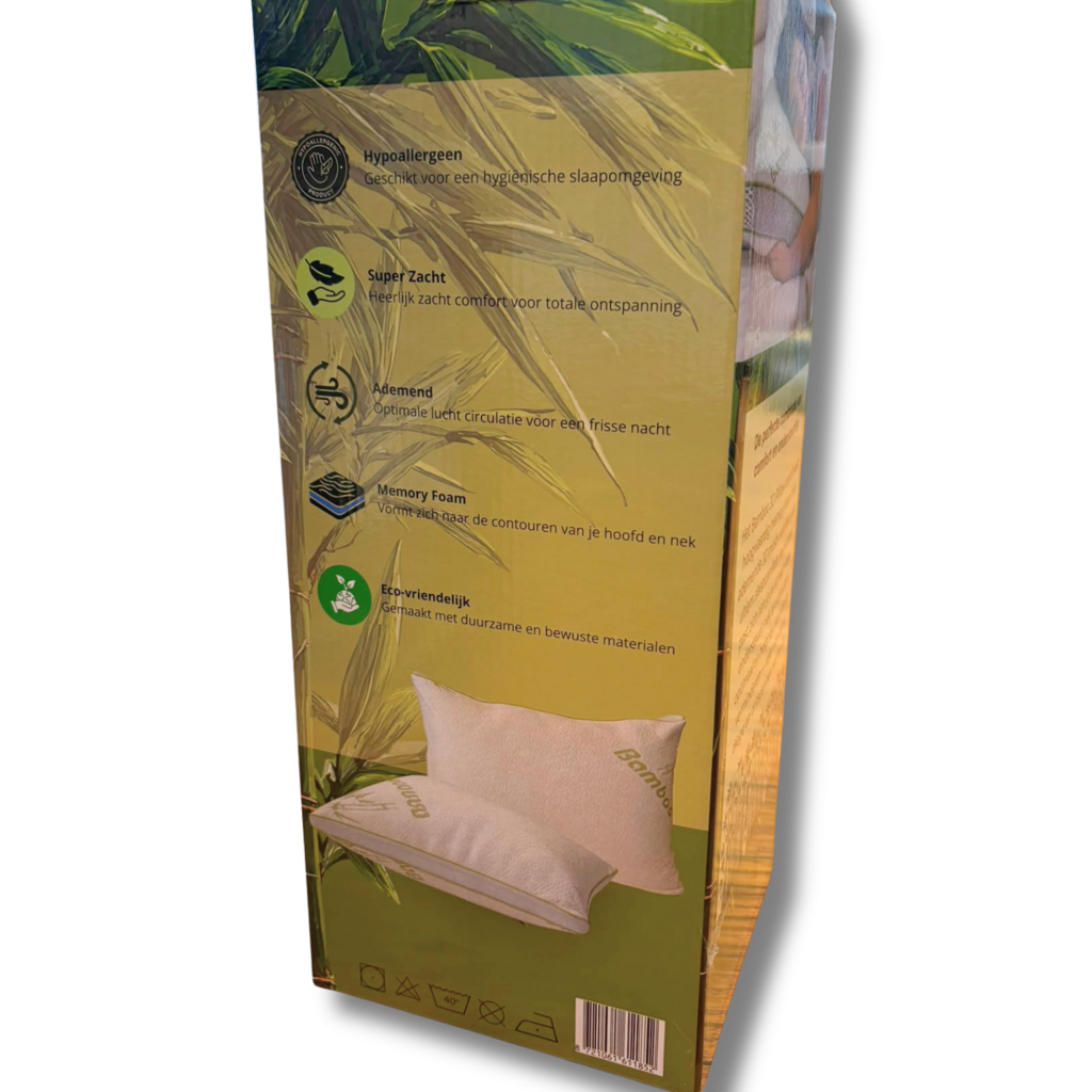 Beau Maison Bamboe Kussen 3D Mesh