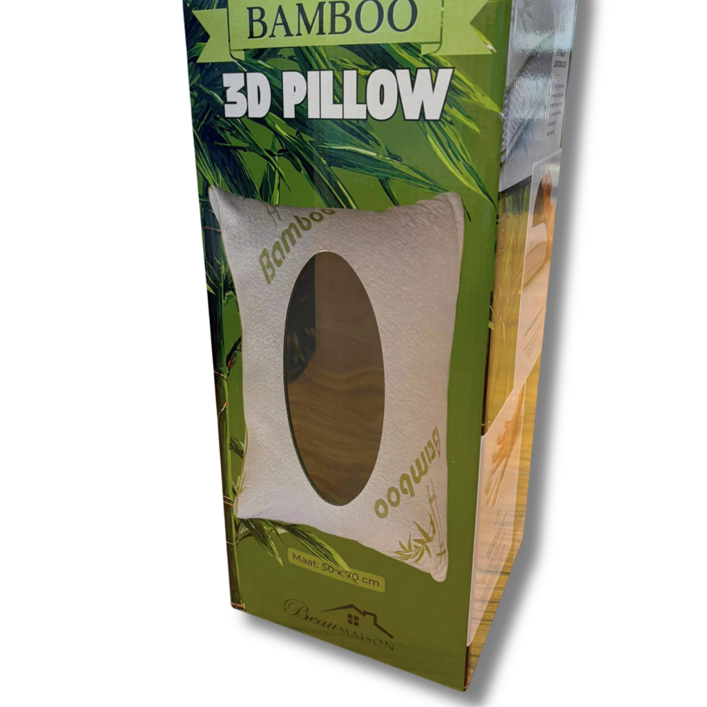 Beau Maison Bamboe Kussen 3D Mesh
