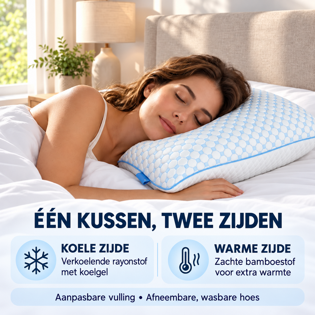 Beau Maison Zen-Cool Pillow – Voor de Beste Slaapervaring