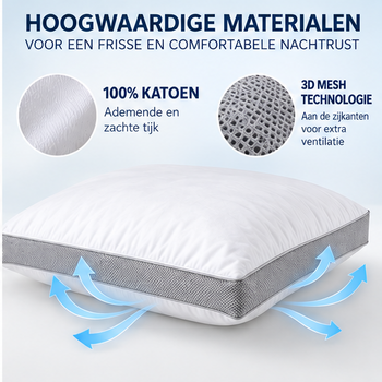 Beau Maison 3D Mesh ventilerende Orthopedisch Boxkussen
