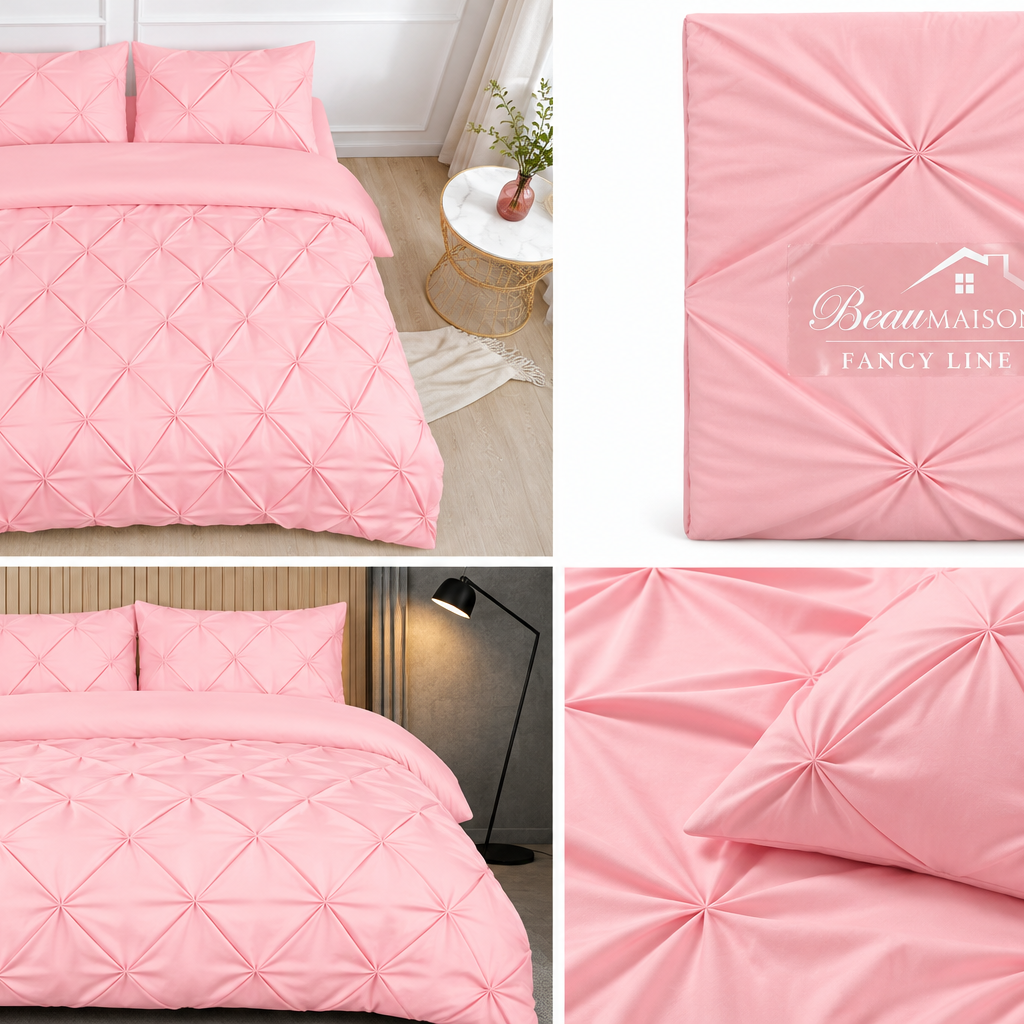 Beau Maison Dekbedovertrek Monte Carlo Tea Pink