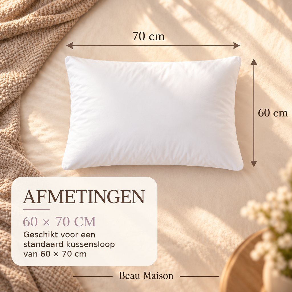 Beau Maison Basic Hoofdkussen