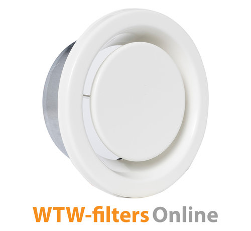 WTW-filtersOnline exhaust air vailve Ø 125 mm. metal