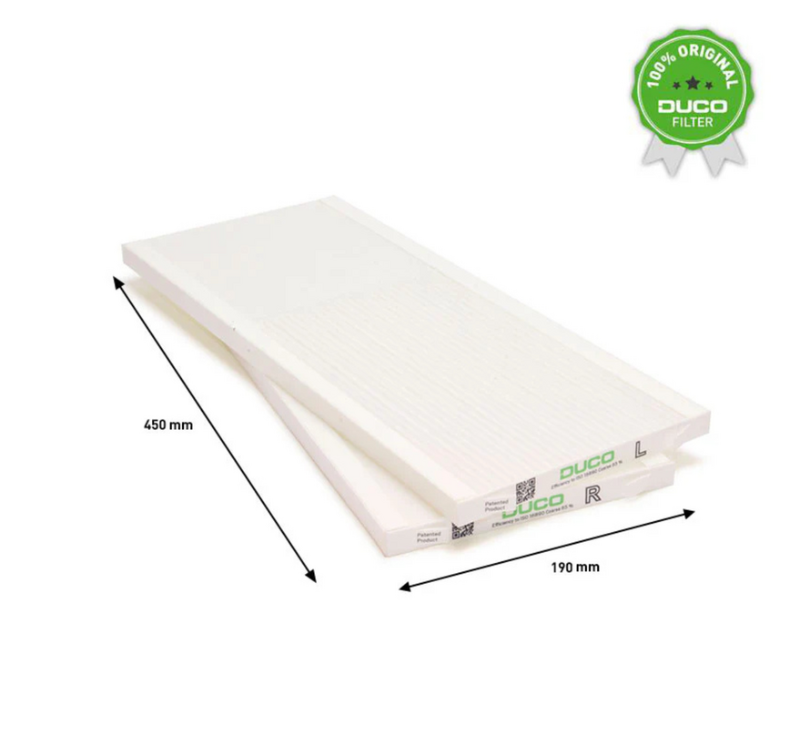 Duco DucoBox Energy Comfort D325 - Filter class G4+F7