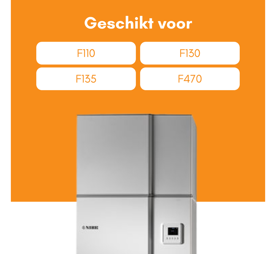 Nibe F110 / F130 / F135 / F470 - Filterklasse G4