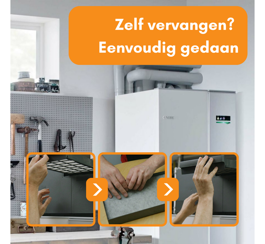 Nibe F110 / F130 / F135 / F470 - Filterklasse G4