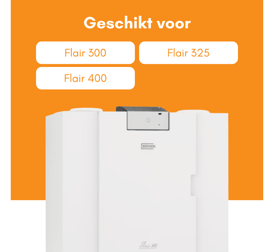 Brink Flair 300 / 325 / 400 - Filterklasse F7