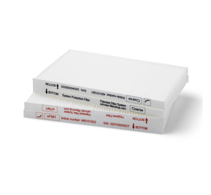 Zehnder Refill Pack - Filter Class G4+F7
