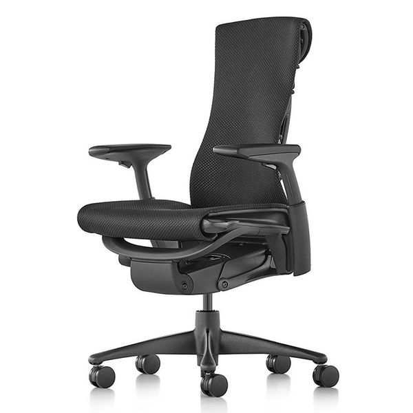 Herman Miller Embody zwart? Ergonomie van het hoogste niveau