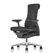 Herman Miller Embody zwart - aluminium