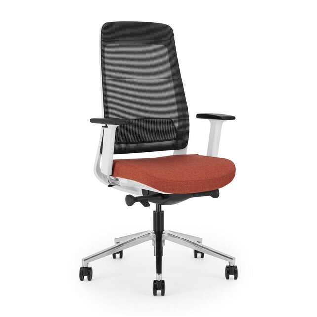 Bureaustoel Deasc. Bene | white - red Bureaustoel Deasc. Bene | white - red