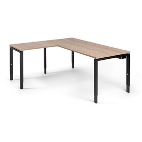 Hoekbureau PP Design zwart