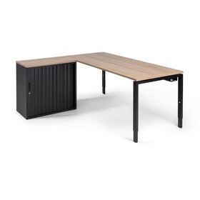 Hoekbureau PP Design Store zwart